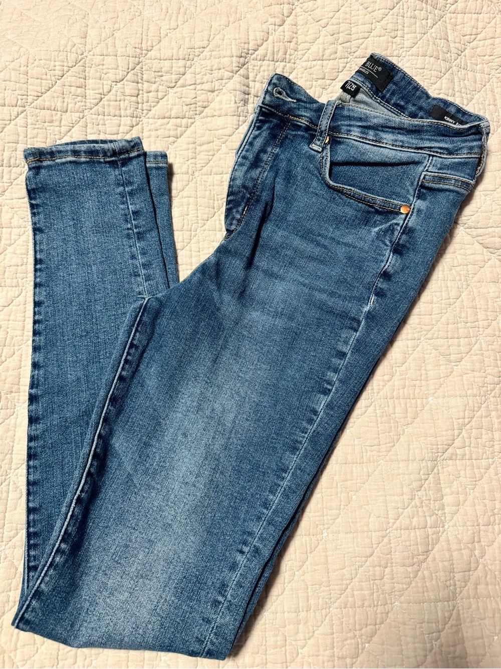 Judy Blue Kinny Fit Skinny Jeans Women’s 7/28 Medium Wash Stretch